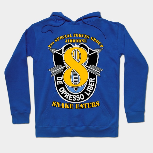 8th Special Forces Group Hoodie by MBK